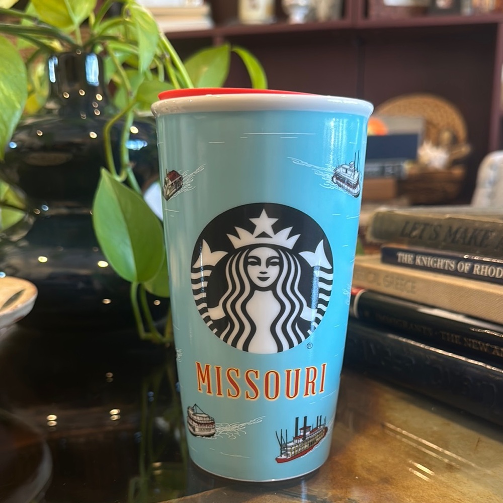 Starbucks Missouri state collectors Blue Tumbler series